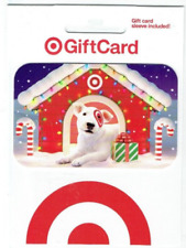 Target Gift Card - Christmas 2022 - Bullseye in Dog House -Collectible -No Value
