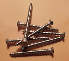 #14-10 X 3 OVAL HEAD PHILLIPS SHEET METAL SCREWS, T-A, STAINLESS STEEL, SELECT - Gaylord - US"
