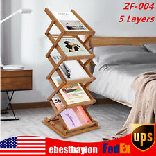 Pop-up Bamboo Literature Magazine Rack Display Holder Stand HOT SALE USA - Toronto - Canada