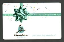 CARIBOU COFFEE Happy Birthday ( 2010 ) Gift Card ( $0 )
