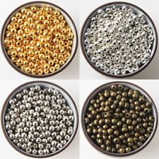 Round Smooth Bead Ball Spacer Beads Jewelry Making Findings 2/2.5/3/4/5/6/8/10mm