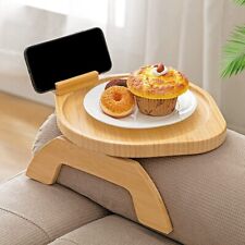 Couch Arm Table Sofa Armrest Tray Couch Arm Tray with 360° Rotatable for7222