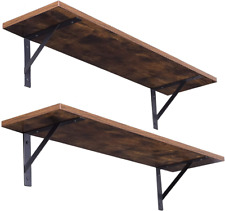 Long Wall Shelves, 31.5 Inch Wall Mounted Shelves Set of 2, Easy-To-Install, Wal - Toronto - Canada