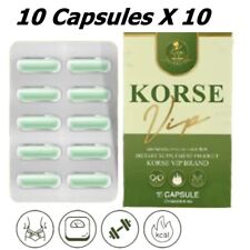 10X Korse By Herb VIP Weight Control Supplement Natural Extracts Block Burn 10 C - Toronto - Canada