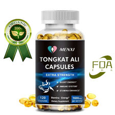 Tongkat Extract Vegan 1600mg 120 Capsules Strong Natural Testosterone Booster MX - Toronto - Canada