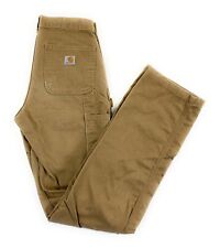 Carhartt Men's Relaxed Fit Twill Utility Carpenter Brown Work Pants 29x34*