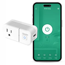 GreenSun Smart Socket Wlan Smart USB Outlet Plug Alexa Google Home Smart Life - Hebron - US