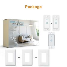 Nexete Smart Switch 3-Pack Wi-Fi work with Alexa Google Home Smart Life App - Columbus - US