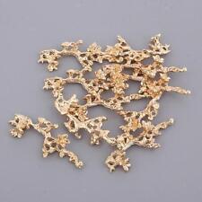 10pcs Filigree Beads Flatback Embellishment for Accessories,