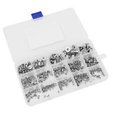 320x M2-M6 Hex Socket Flat Head Stainless Steel SS304 Screw Bolt Assortment Set♫ - CN