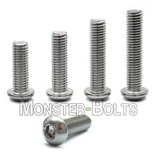 M5 Stainless Steel Button Head Socket Cap Screws A2, Metric ISO 7380 0.80 Coarse - Gulf Breeze - US