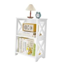 3-Tier Side Table,Narrow End Table with Storage Minimalist-1 Pack - Mumbai - India