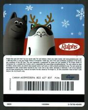 RALPHS Dog with Cat Wearing Antlers 2020 Gift Card ( $0 )
