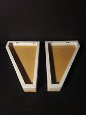 Lot Of 2 IKEA Ekby Lerberg White Metal 11” Shelves Brackets 10035 Discontinued - Toronto - Canada