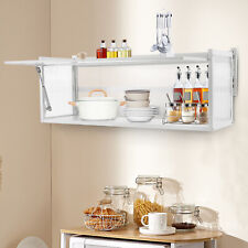 Wall Mount Cabinet Kitchen Book Storage Cabinet Bathroom Cupboard Flip up Door - Toronto - Canada