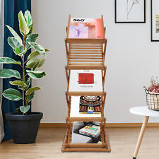 Pop-up Bamboo Literature Magazine Rack Display Holder Stand HOT SALE USA - Toronto - Canada