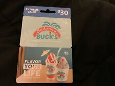 Bahama Bucks Original Shaved Ice gift card $30 Asking $25