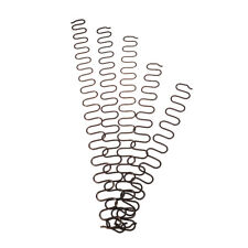 Replacement Sofa Chair Springs Spring With Clips, 45/50/60/65/70cm Long Ress ZP