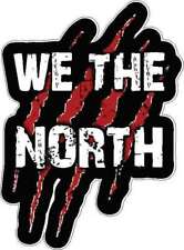 Raptors Toronto WE THE NORTH Vinyl Sticker Decal car bumper, window, phone, xbox