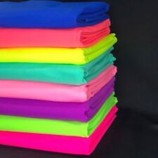 Spandex Fabric Solid Colors 4-Way Stretch 60wide By Yard for Swimwear Dancewear"