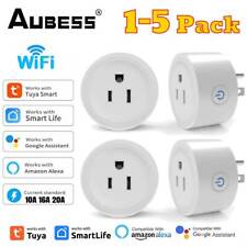 US Standard WiFi Smart Plug Outlet Tuya Remote Control,Home Appliances Works Wit - CN