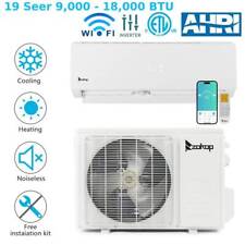 Smart Inverter 9000 - 24000 BTU WIFI Split Air Conditioner Heat Systems 19 Seer - Flanders - US