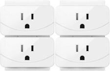 4pcs Smart Sockets Mini Wifi Smart Plug Outlet Remote Control Home Appliances - Brea - US