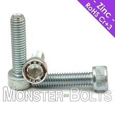 M6 Socket Head Cap Screws, Zinc Plated Heavy-Duty Class 12.9, Metric Coarse 1.0 - Gulf Breeze - US