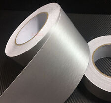 Decors Car Metal Brushed Steel Matte ALUMINUM Vinyl Tape Wrap Sticker Silver VL