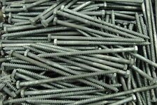 (100) Galvanized Hex Head 1/4 x 5-1/2 Lag Bolts Wood Screws - Honesdale - US"