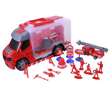 TychoTyke Construction and Rescue Tools Truck with Light and Sound Red