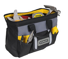 Small Repair Construction Organizer Carrying Case Dual Sided Handyman Tool Bag