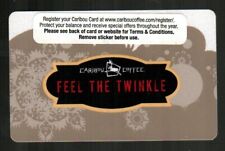 CARIBOU COFFEE Feel the Twinkle, Snowflakes ( 2006 ) Gift Card ( $0 )