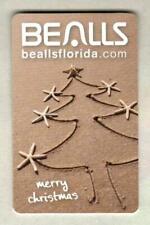 BEALLS Merry Christmas 2010 Gift Card ( $0 )