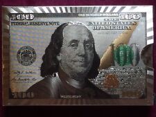 Playing Cards $100 Federal Reserve Note .999 Silver Style Multiple Color Gift