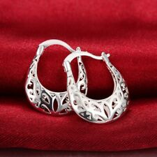 Retro popular brand charm 925 Sterling Silver Earrings for woman Fashion Jewelry