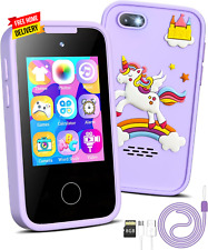 Kids Smart Phone Unicorns Gifts for Girls 6-8 Year Old Touchscreen Toy Cell Phon - Denver - US