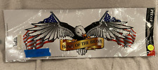 Pilot Auto Home of the Brave" Eagle Sticker Great for Trucks, Cars, & Vans!"