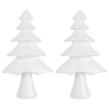 2 Pcs DIY Christmas Trees Handmade Christmas Tree Craft Accessories