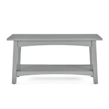 Alaterre Furniture Entryway Bench 18-in H Minimalistic Wood Craftsbury Gray - Toronto - Canada