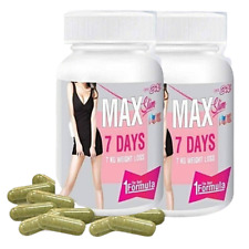 2x 7 Days Max Slim Super Pills Supplement Weight Control Diet Fat Burn Slimming - Toronto - Canada