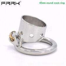 Stainless Steel Chastity Cage Wellness Belt Lock Chastity Devices Small Rings - CN