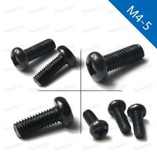 M4/M5 Black Oxide Phillips Cross Pan Head Machine Screw Bolt GB818 - CN