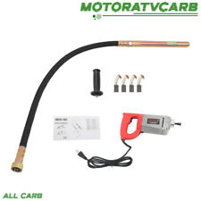 ALL-CARB 1500W Concrete Vibrator 4.5 FT Construction Tools Long Shaft Concrete