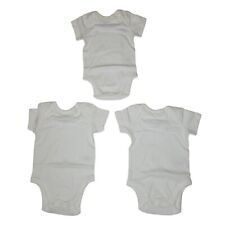 3 Pcs Moon And Back By Anna Anderson Newborn White Short Sleeve Bodysuit New