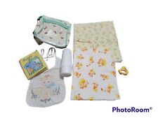 Vintage Baby Items Lot Diaper Bag Bottle Warmer + More