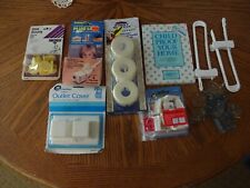 NEW BUNDLE OF BABY PROOFING/SAFETY ITEMS-DOOR/CABINETS/OUTLETS/CORNERS/DRAWERS +