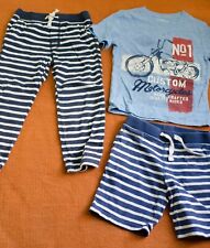 Baby Gap boy's cotton blue 3 items set size 4 t