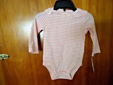 NWT " Carters 6M Baby One Piece Pink Striped " GREAT GIFT ITEM ""