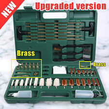 163Pcs Universal Gun Cleaning Kit Rifle Pistol Handgun Shotgun Firearm Cleaner